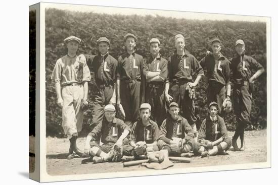 Vintage Baseball Team-null-Stretched Canvas