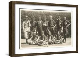 Vintage Baseball Team-null-Framed Art Print