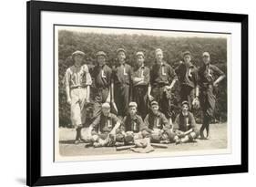 Vintage Baseball Team-null-Framed Art Print