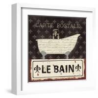 Vintage Bath VI-Pela Design-Framed Art Print