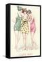 Vintage Bathing Beauties-null-Framed Stretched Canvas