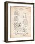 Vintage Bathing Suit Patent 1940-Cole Borders-Framed Art Print