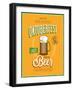 Vintage Beer Brewery Poster-avean-Framed Art Print