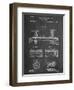 Vintage Beer Tap Patent-null-Framed Art Print