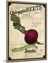Vintage Beet Seed Packet-null-Mounted Giclee Print