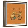 Vintage Bicycle Illustration-Tasiania-Framed Premium Giclee Print