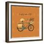 Vintage Bicycle Illustration-Tasiania-Framed Premium Giclee Print