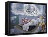 Vintage Bicycle-null-Framed Stretched Canvas