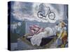 Vintage Bicycle-null-Stretched Canvas