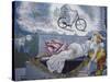 Vintage Bicycle-null-Stretched Canvas