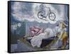 Vintage Bicycle-null-Framed Stretched Canvas