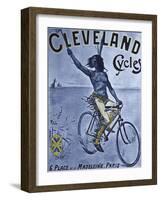 Vintage Bicycle-null-Framed Giclee Print