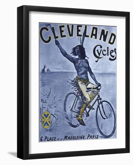 Vintage Bicycle-null-Framed Giclee Print