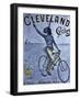 Vintage Bicycle-null-Framed Giclee Print