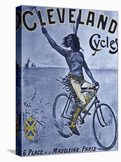 Vintage Bicycle-null-Stretched Canvas