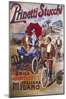 Vintage Bicycle-null-Mounted Giclee Print