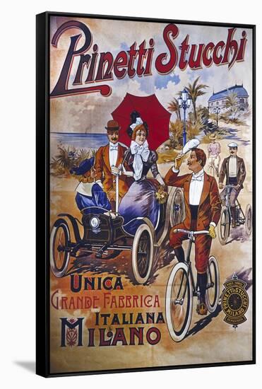 Vintage Bicycle-null-Framed Stretched Canvas