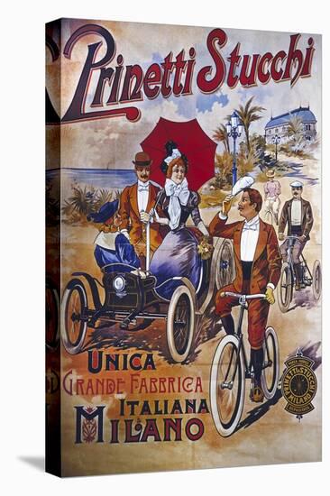 Vintage Bicycle-null-Stretched Canvas