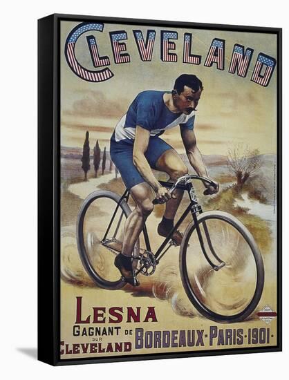 Vintage Bicycle-null-Framed Stretched Canvas