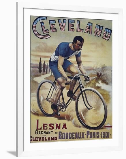 Vintage Bicycle-null-Framed Giclee Print