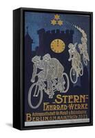 Vintage Bicycle-null-Framed Stretched Canvas