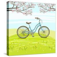 Vintage Bicycle-lolya1988-Stretched Canvas