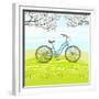 Vintage Bicycle-lolya1988-Framed Premium Giclee Print