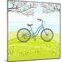 Vintage Bicycle-lolya1988-Mounted Premium Giclee Print