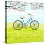 Vintage Bicycle-lolya1988-Stretched Canvas