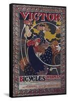 Vintage Bicycle-null-Framed Stretched Canvas