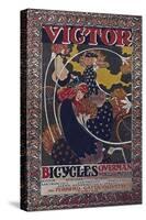 Vintage Bicycle-null-Stretched Canvas