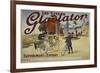 Vintage Bicycle-null-Framed Giclee Print