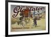 Vintage Bicycle-null-Framed Giclee Print