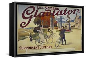 Vintage Bicycle-null-Framed Stretched Canvas