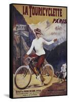 Vintage Bicycle-null-Framed Stretched Canvas