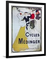 Vintage Bicycle-null-Framed Giclee Print