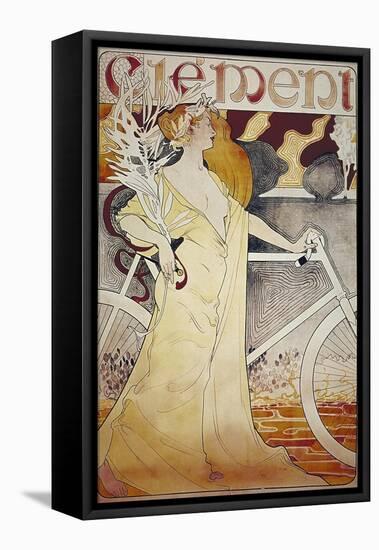 Vintage Bicycle-null-Framed Stretched Canvas