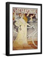 Vintage Bicycle-null-Framed Giclee Print