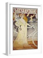 Vintage Bicycle-null-Framed Giclee Print