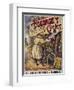 Vintage Bicycle-null-Framed Giclee Print