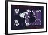 Vintage Bicycle-null-Framed Giclee Print