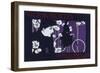 Vintage Bicycle-null-Framed Giclee Print