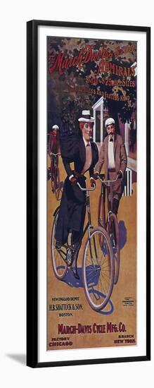 Vintage Bicycle-null-Framed Giclee Print