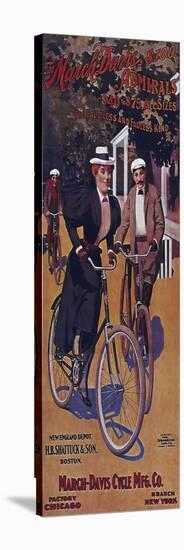 Vintage Bicycle-null-Stretched Canvas