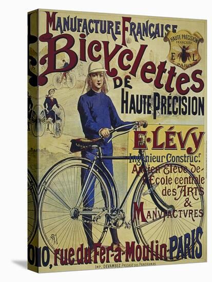 Vintage Bicycle-null-Stretched Canvas