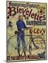 Vintage Bicycle-null-Mounted Giclee Print