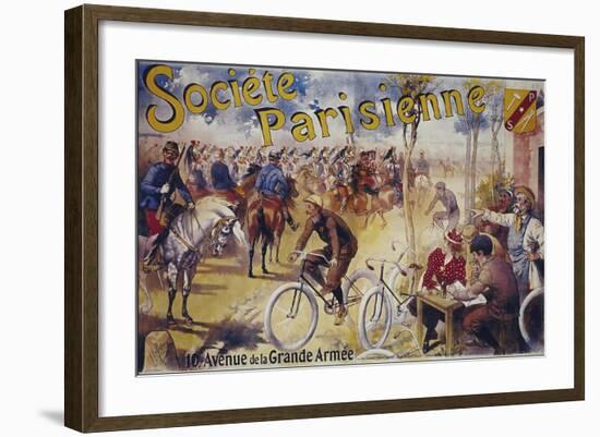 Vintage Bicycle-null-Framed Giclee Print