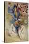 Vintage Bicycle-null-Stretched Canvas