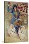 Vintage Bicycle-null-Stretched Canvas