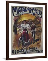 Vintage Bicycle-null-Framed Giclee Print